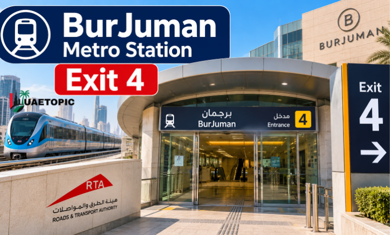 BurJuman Metro Station Exit 4