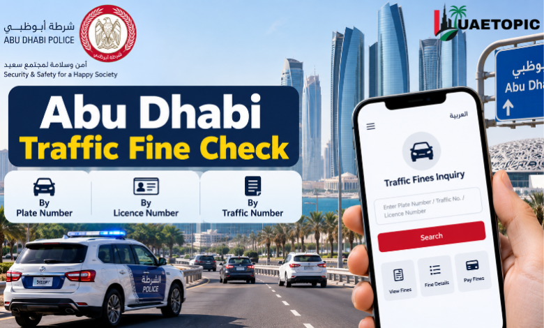 Abu Dhabi Traffic Fine Check